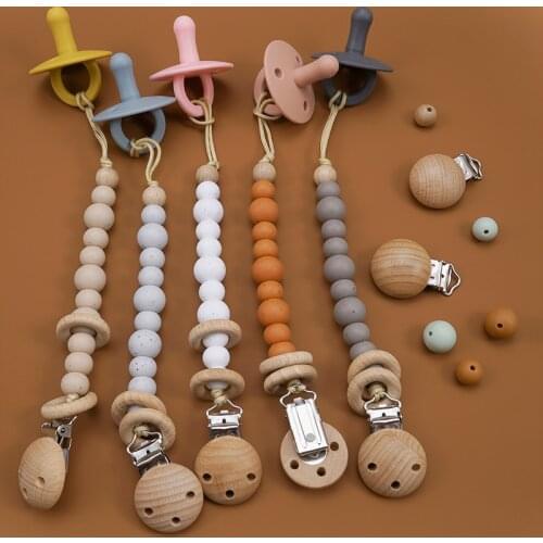 2020 New Arrivals Flexible Adjustment Reliable Safety Non-toxic Feeding Reusable Baby Room Dropshipping Infantil Pacifier Chain