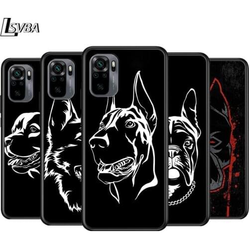 Cute Pitbull Dog Art For Xiaomi Redmi Note 10S 10 9T 9S 9 8T 8 7S 7 6 5A 5 Pro Max Phone Case
