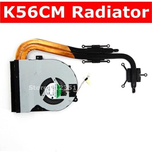 K56CM Heatsink For ASUS K56 K56C K56CA K56X K56CM K56CB S550 S550CM S56 Cooler Fan Radiator EF50060S1-C030-S99