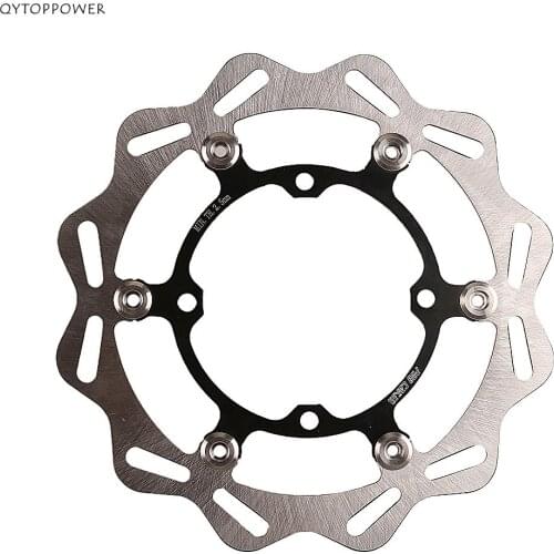 270mm Motorcycle Front Floating Brake Disc Rotor For Kawasaki KX125 KX250 06-08 KX250F KX450F 06-21 KLX450R 07-21 Pit Dirt Bike