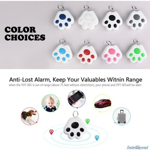 Pet Smart GPS Tracker Mini Anti-Lost Waterproof Bluetooth-compatible Locator Tracer
