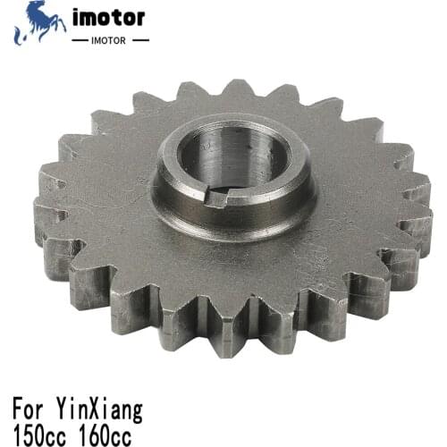 YX 160 Motorcycle Engine Gear Bridge Gear 22 Teeth For YinXiang 150cc 160cc Engine Dirt Pit Bike Parts