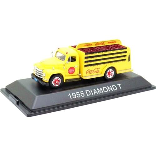 1/50 alloy casting car model Coke 1955 soda bottle transporter high-end collection holiday gift