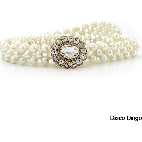 1PC Elegant Women Waist Belt Elastic Belt Buckle Chain Belt Female Girls Crystal Belt Dress