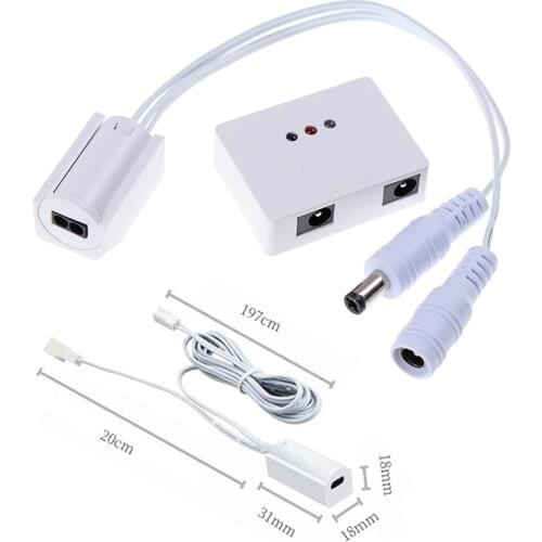 1pc 12V-24VDC Hand Sweep Sensor Switch Kitchen Under Cabinet Wardrobe LED Lights Accessories Hand Wave Control Switch for Strip