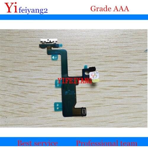 100pcs YIFEIYANG New A quality for iPhone 6 6g 4.7" Power switch on off flex Cable Sensor Proximity Ribbon Replacement parts