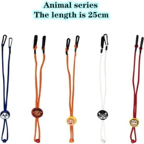 2-IN-1 Mask Hanging Rope Fashion Necklace Face Mask Lanyard Glasses Holder Chain Extension Non-slip Lanyard With Hooks Wholesale