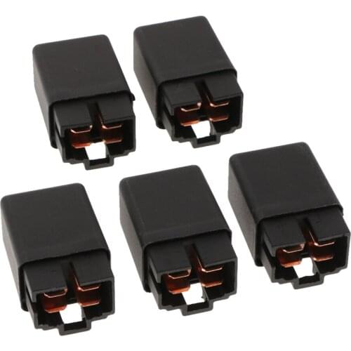 5Pcs Car Air Conditioning Relay 12V 12 Volt 40A 4 Pin SPST On Off Relays