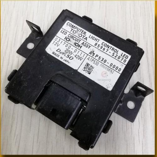 85967-52070 A1P530 OEM Ballast Used Original For 2015 Auris II Hybrid Lift LED Circuit Assy Headlight control unit 031700-0111