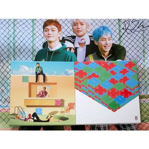 Hand signed EXO-CBX autographed album Blooming Days CD+photobook K-POP 042018A