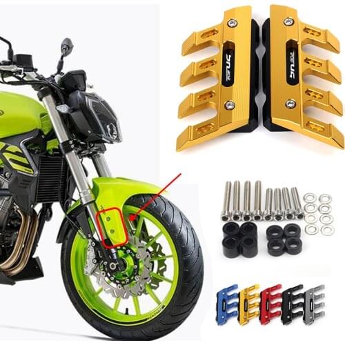 For Benelli BN302 BN302s BN300 Motorcycle Mudguard Front Fork Protector Guard Block Front Fender Anti-fall Slider Accessories