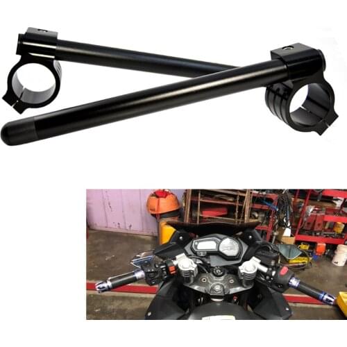 For Kawasaki ZX6R ZX-6R ZXRR ZX RR 6R 2003-2008 Motorcycle 50mm Clip Ons Fork Handle Bars handlebars For RC45 1994 RC51 RC 45 51