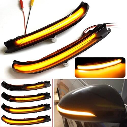 Flowing Water Flashing Lamp Rearview Mirror Indicator Dynamic Blinker LED Turn Signal Light For Kia K5 Optima MK4 2016-2020