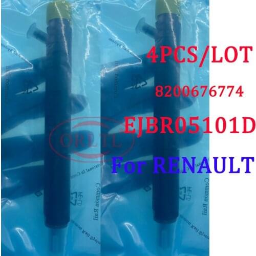 New EJBR05101D 82 00 676 774 Common rail fuel nozzle injector 8200676774 for RENAULT Clio Mk III 1.5L dCI (60bhp) Euro 4