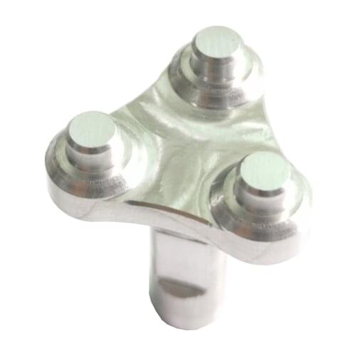 Funssor 1pcs Orbiter extruder aluminum all metal dual gear shaft for Voron/CR-10 Ender 3D direct dual drive Extruder