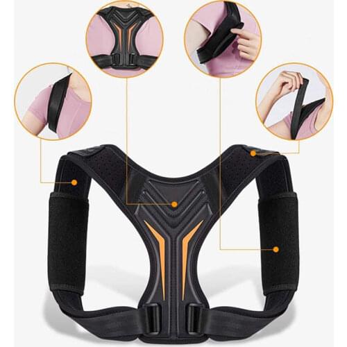 Adjustable Posture Corrector Spine Back Shoulder Support Corrector Band Humpback Correction Postural Fixer Tape Back Pain Relief