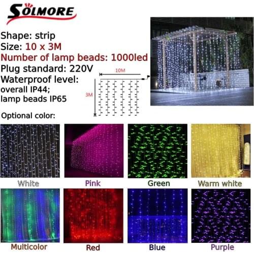 Гирлянды SOLMORE China At AliExpress