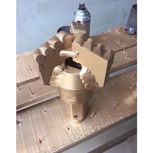 Three wings PDC drills bolt drill bit /PDC drill bit for coal mine/geotechnical engineering drill bit 400mm