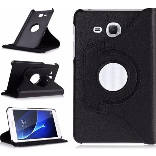 360 Rotating PU Leather Case for Samsung Galaxy Tab A A6 7.0 T280 285 SM-T280 SM-T285 Tablet Case Smart Stand Funda Capa Cover