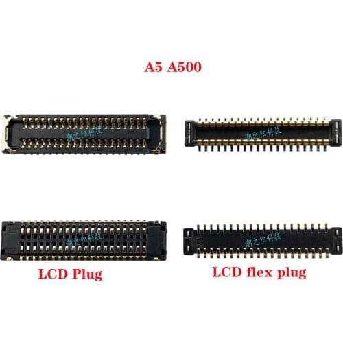LCD Display FPC Connector Plug MotherBoard Pin For Samsung A5 A3 A7 A8 A9 A300 A500 A700 A800 A900
