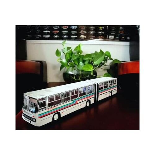 1:43 Russian bus IKarus-280.33m Icarus double bus model, car model, gift，limited edition