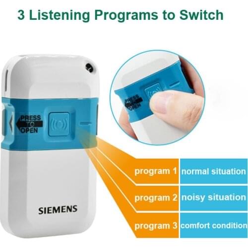 2020 New Siemens Digital Pocket Hearing Aid for Moderate to Severe Hearing Loss High Power Hearing Aids Mini Hearing Device