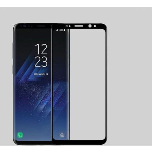 3D Temepered Glass For Samsung Galaxy S9 S8 Plus Note 8 note8 Protective Film Full Cover Black Screen Protector