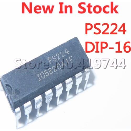 5PCS/LOT PS224 DIP-16 PS224U PS224C PS224L Power Chip In Stock NEW original IC