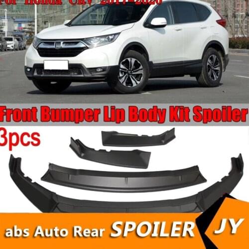 For Honda CRV Body kit spoiler 2017-2020 For CRV ABS Rear lip rear spoiler front Bumper Diffuser Bumpers Protector
