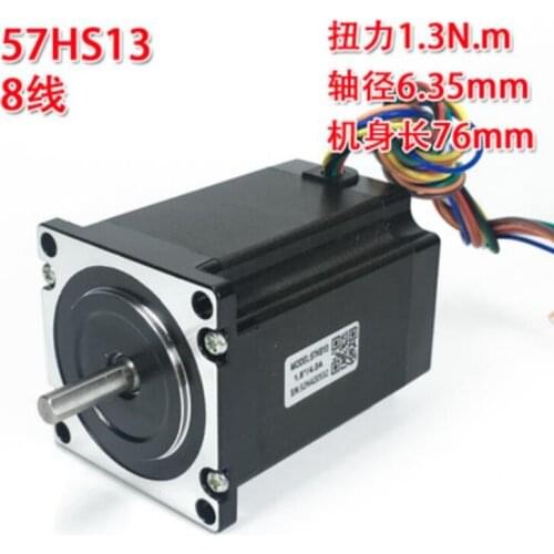 Leadshine Nema23 Stepper Motor 57HS13 57HS21A Holding Torque 1.3N.m Current 4A CNC Laser Grind Foam Plasma Cut