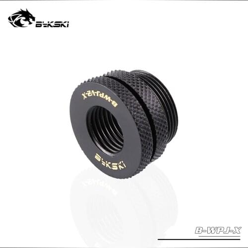 BYKSKI add liquid through case G1/4"connection docking multi-purpose mini docking seat interface water cooler Copper accessories