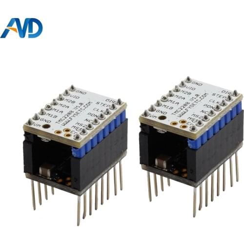 2set TMC2100 V1.3 /TMC2208/TMC2130 Stepstick Stepper Motor Driver Module with Protector Stepper Motor Drives