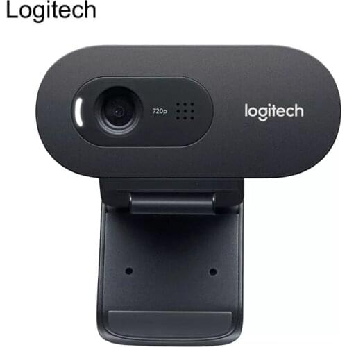 Logitech Original C270 C270i Desktop Computer Notebook Free Drive Online Course Webcam Video Chat Recording USB Camera HD