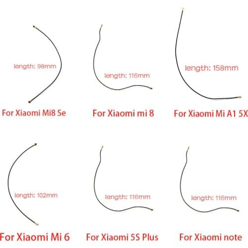 New For Xiaomi Mi 4 5 5 A1 5X 6 8 Se Max Mix 2 3 2S 5S Plus Inner Wifi Antenna Signal Flex Cable Wire Ribbon