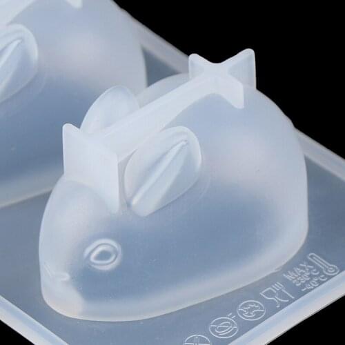Easter Cartoon 3D Rabbit Series Silicone Cake Soap Mold Baking Tools Handmade DIY Aromatherapy Material high quality