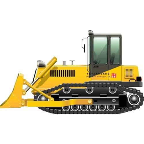 Construction Digger JCB Style Childrens Nursery Wall Stickers Art Removable Decals DIY