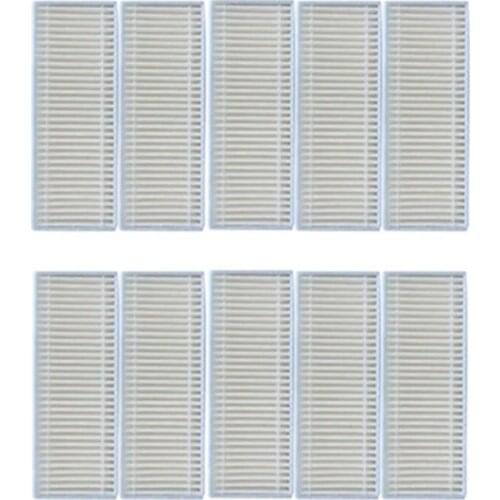 10pcs Robot Vacuum Cleaner HEPA Filter for Coredy R300 Robotic Vacuum Cleaner Parts Accessories