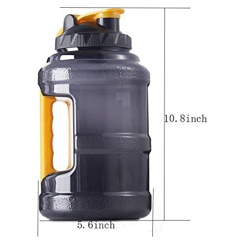 2.5 Lite Big Capacity Lightweight BPA Free Plastic Gym Sports Water Bottle Outdoor Camping Hydrate Container Training Drinking