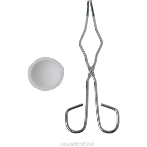 2Pcs Jewelry Mini Melt Quartz Ceramic Crucible Bowls for Melting Casting Gold Silver Copper With Stainless D25 20 Dropshipping