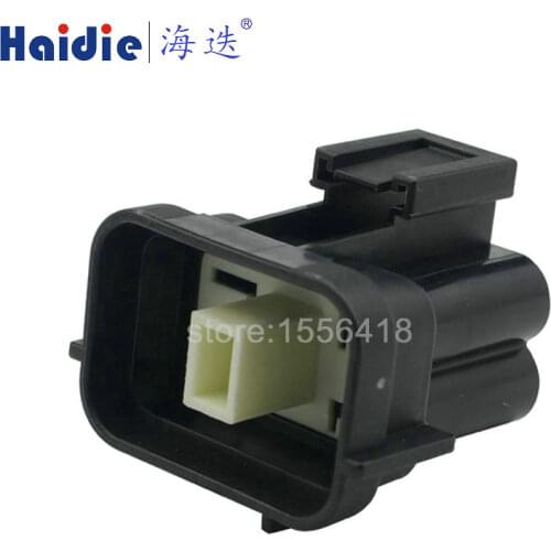 Free shipping 2sets 4pin auto wire plastic husing plug sealed cable waterproof connector 344080-1