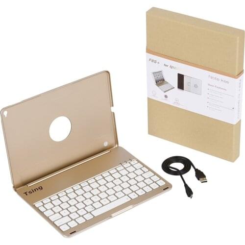 For iPad Air 2 Backlit Bluetooth Keyboard Case