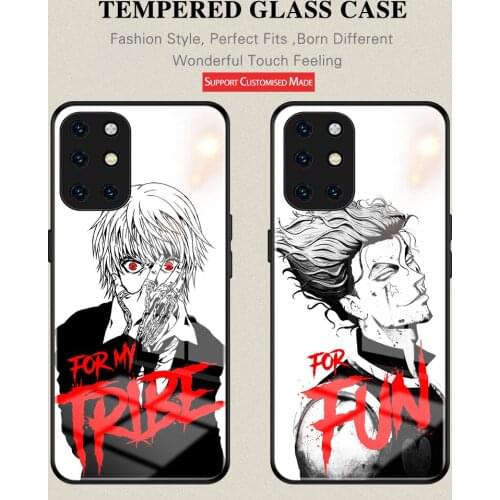 Case for Samsung A51 5G Hunter X Hunter Tempered GIass Anti-Drop Cover For Oneplus 6 6T 7 7Pro 7T 7TPro 1+8 8Pro 8T 9 9Pro Nord