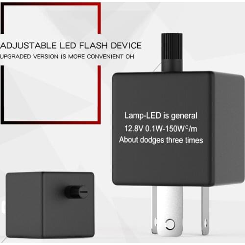 Motorcycle Lights Flashing Regulator Led Lighting Lamp Flasher Lamp Scooter Steering Direction Adjusting Speed Controller