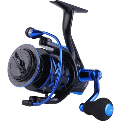 Sougayilang 12+1BB Fishing Reel 5.2:1/6.2:1 High Speed Gear Ratio Spinning Reel Smooth Powerful Freshwater / Saltwater Fish Reel