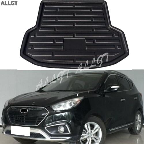 Car Rear Trunk Mat Boot Liner Cargo Tray Floor Carpet For Hyundai Tucson IX35 2010 2011 2012 2013 2014 2015