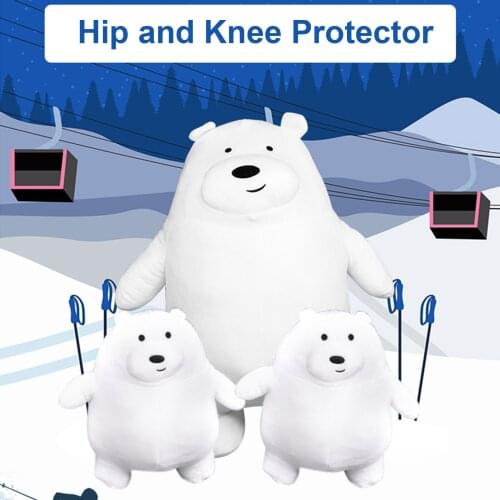 Adult Kids Outdoor Sports Skiing Skating Snowboarding Hip Protective Snowboard Protection Ski Gear Children Knee & Beneficial