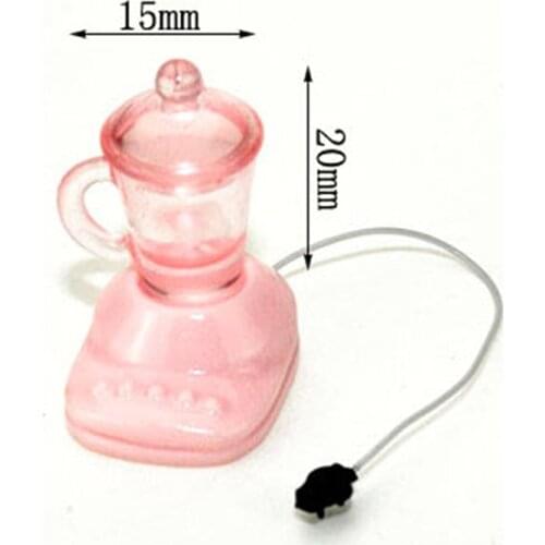Mini 1:12 Dollhouse Miniature Accessories Juicer Kitchen Furniture Toy For New Collectible Gift