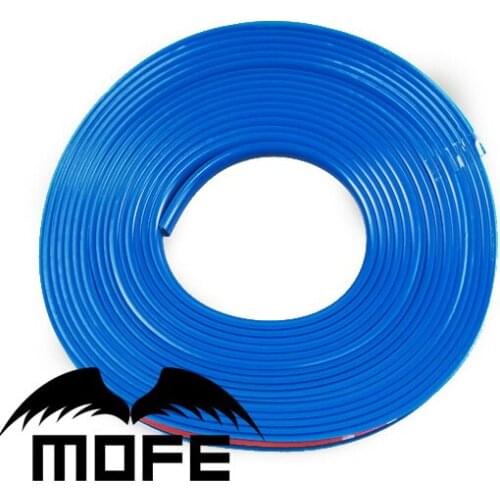 Mofe 8M/Roll New Car-styling 9 Colors Available Colorful Strip Car Auto Stylish Wheel Rim Protector Car Covers