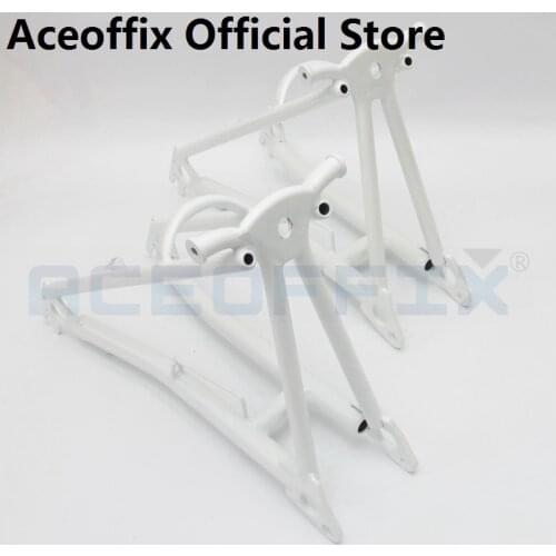 ACEOFFIX 2020 White Brompton folding bike Frame chrome molybdenum steel rear Rack