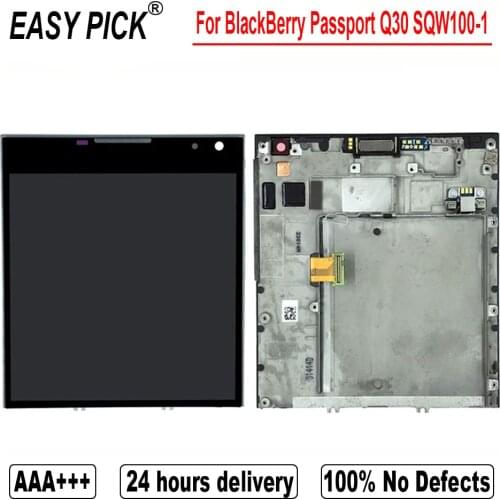 For BlackBerry Passport Q30 AT&T LCD Display Touch Screen Digitizer Assembly Replacement For BlackBerry Passport Q30 SQW100-1
